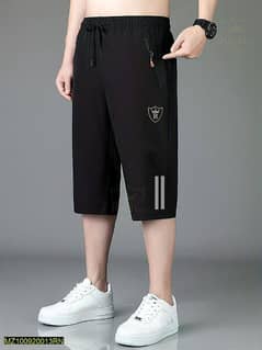 1 Pc Polyester Plain Shorts