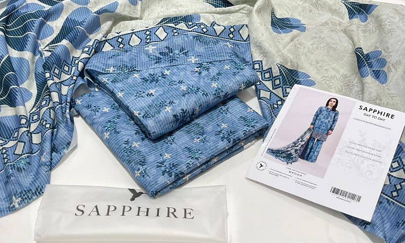 sapphire printed Bana doriya khadar correction 5