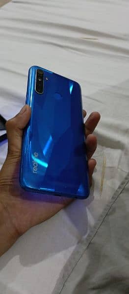 realme 5 4)64 with box exchange possible with iphone pta 1