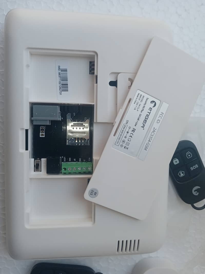 GSM & landline alarm system with IP camera ETiger, S4 Combo Vid Se 8