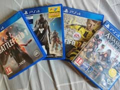 PS4 Playstation 4 Game Discs