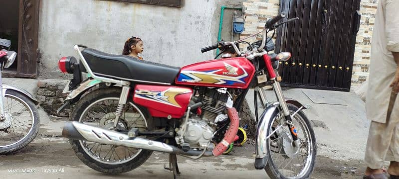 Honda 125 color red for sale 2