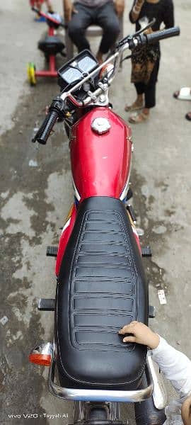 Honda 125 color red for sale 4