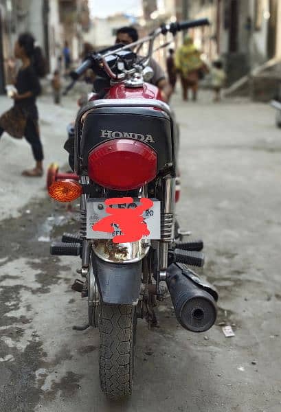 Honda 125 color red for sale 5