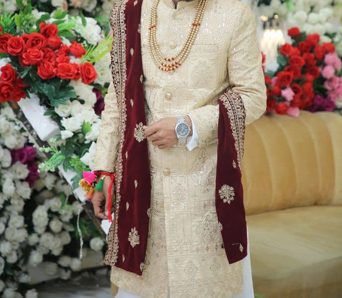 groom sherwani luxurious 1