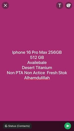 iphone 16 pro max Non PTA Non Active