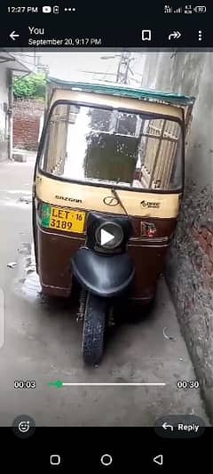 loader rickshaw in well condition