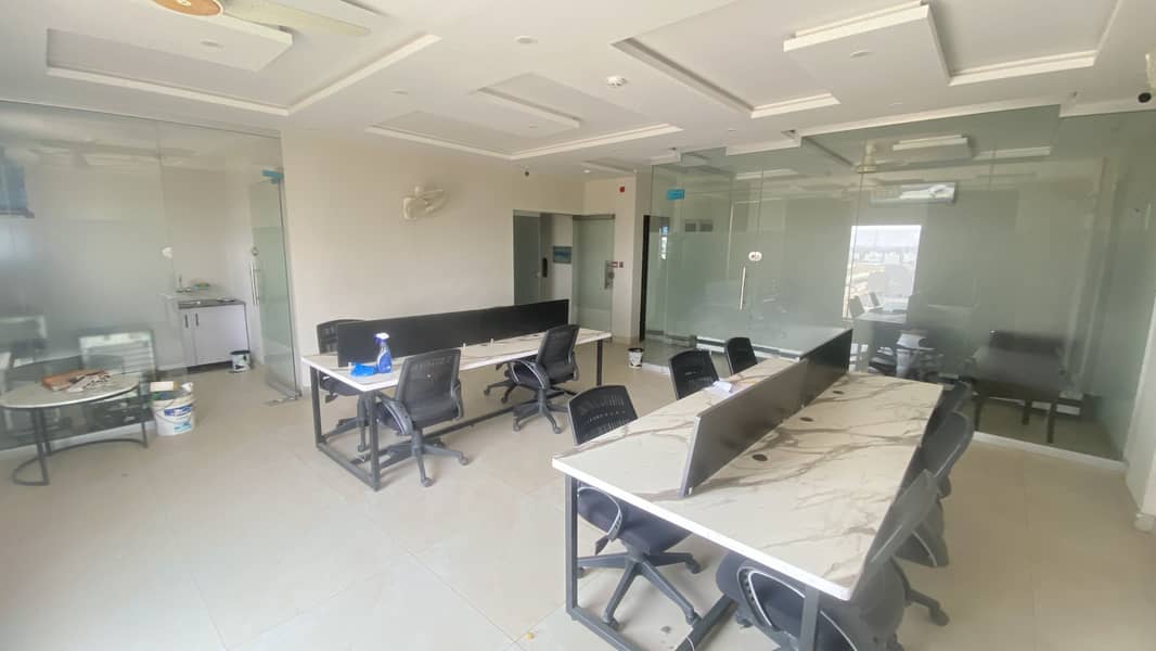 4 Marla Furnished Office Available For Rent 0