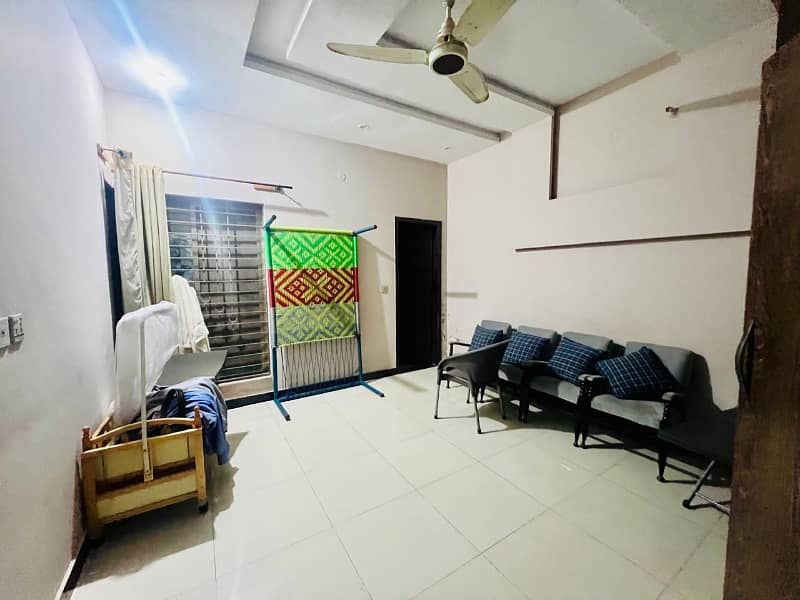 7 Marla Good Condition Upper Portion Available For Rent In Canal Garden Near Bahria Town Lahore 0