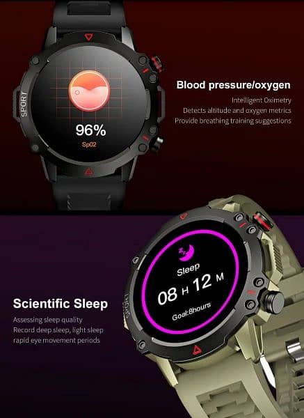 MATRIX TF10 AMOLED DISPLAY SPORTS SMARTWATCH 4