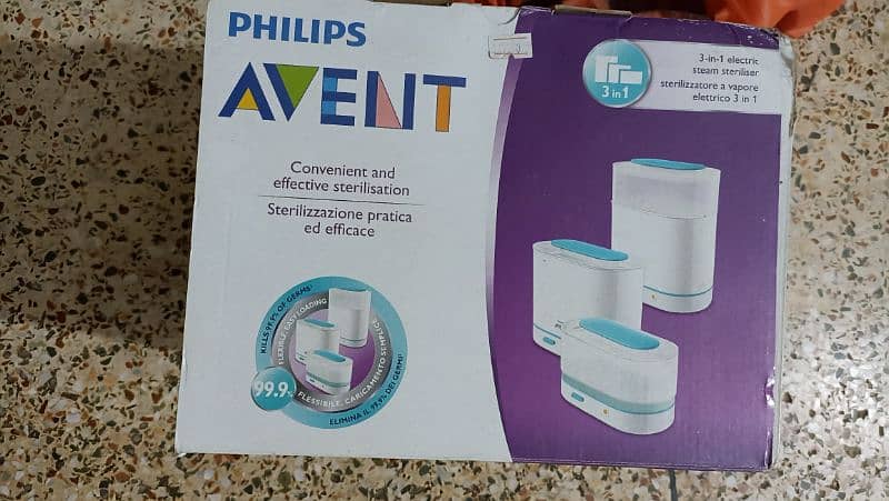 Philip's avent sterillizer 2