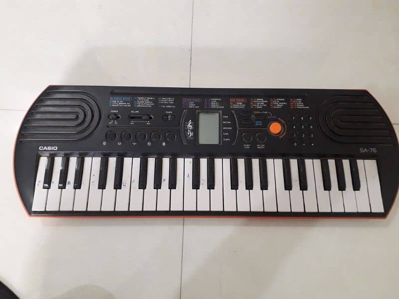 Casio SA 78 with harmonium sound 0