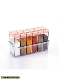 Kitchen spices Jar-Pack 6