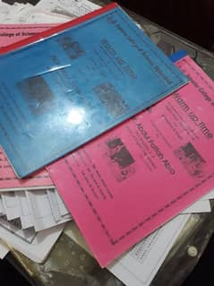 1year and inter class notes books mcqs