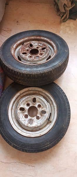 Hiroof tyres size 12 4