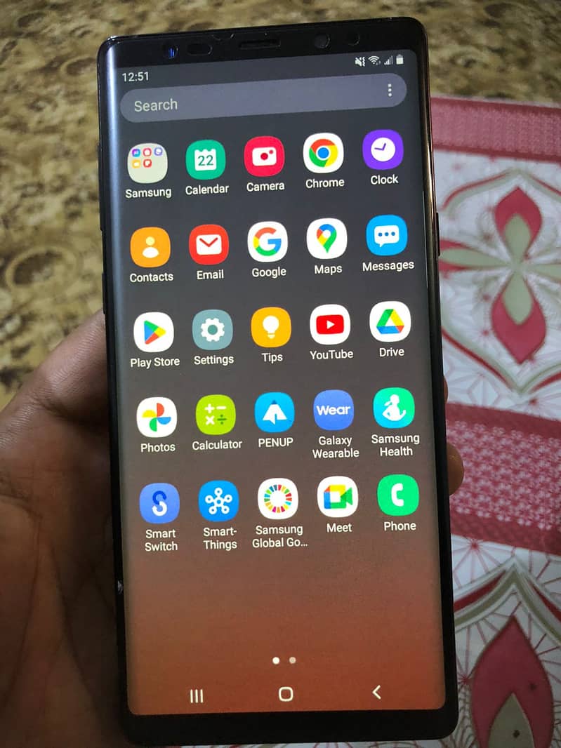 Samsung note 9 128gb 6 gb non PTA ok condition 03072370910 2