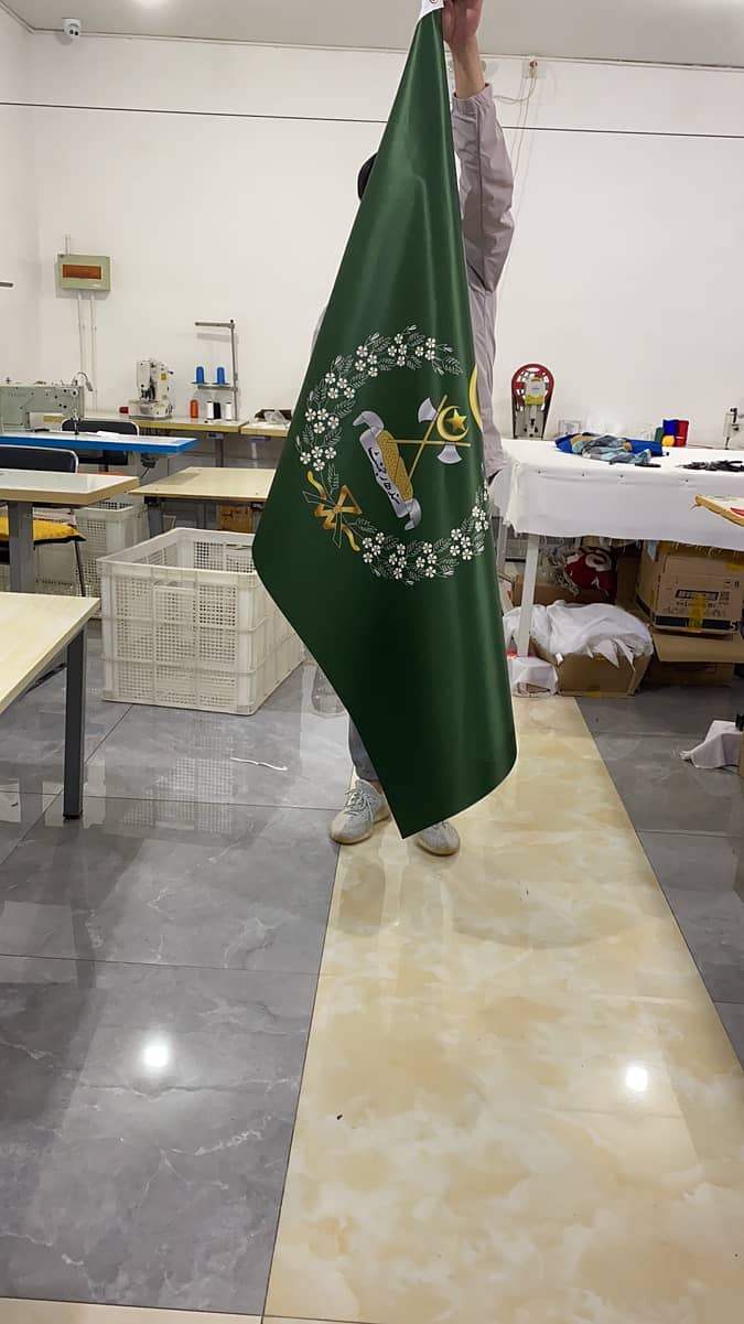 Pakistani Flag & Pole , sindh Government Flag , Army indoor Flag 6