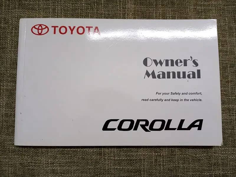 Corolla 06/07 users manual 0