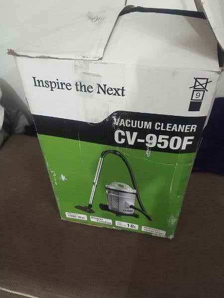 hitachi vacuum cleaner cv. 950 f 1400w unused 1