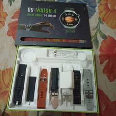 D_9  Watch 4 smart watch 7+1  with free Adapter