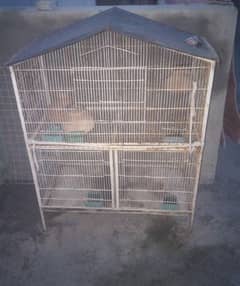 Cage. Medium Size Iron Cage.