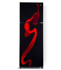 Glass Door Red blaze Pel Refrigerator