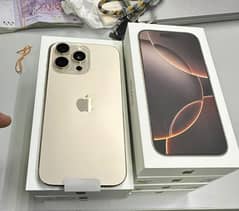 Iphone 16 pro max available Desert Titanium lowest price!