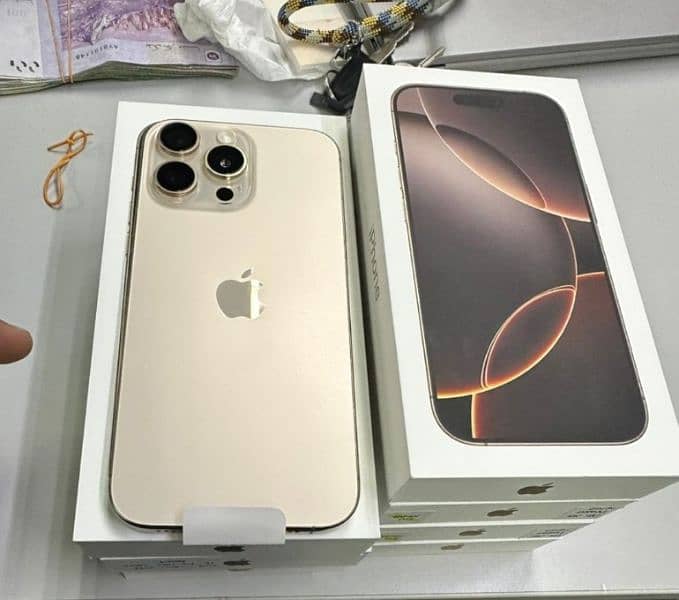 Iphone 16 pro max available Desert Titanium lowest price! 0