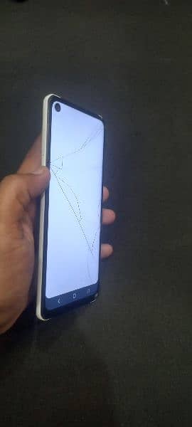 Samsung A21s 4-64 Front Glass Broken 1