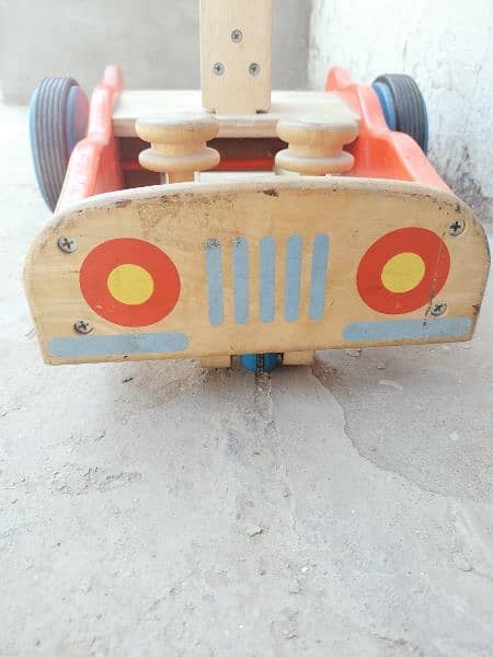 Kids Rehri Toy Car Wooden good condition 03333358008 2