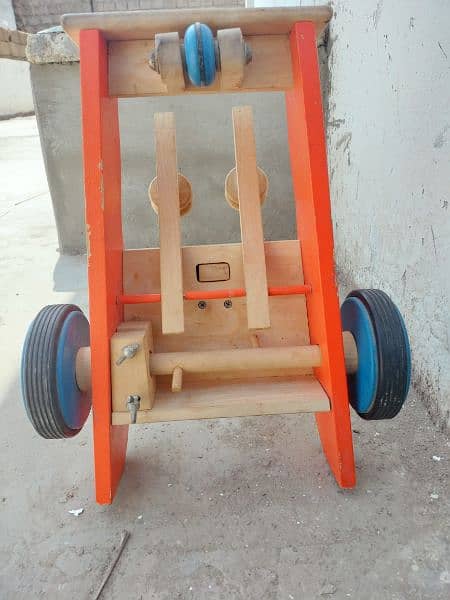 Kids Rehri Toy Car Wooden good condition 03333358008 3