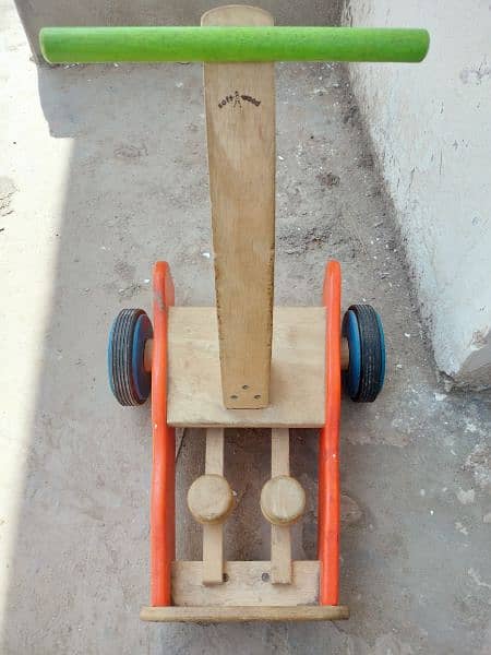 Kids Rehri Toy Car Wooden good condition 03333358008 4