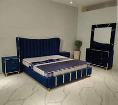 Bed set/king size/Bed/Luxury bed/Turkish bed/Double bed/poshish bed