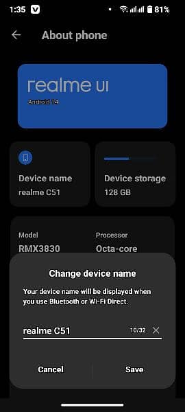 Realme C51 4/128 5