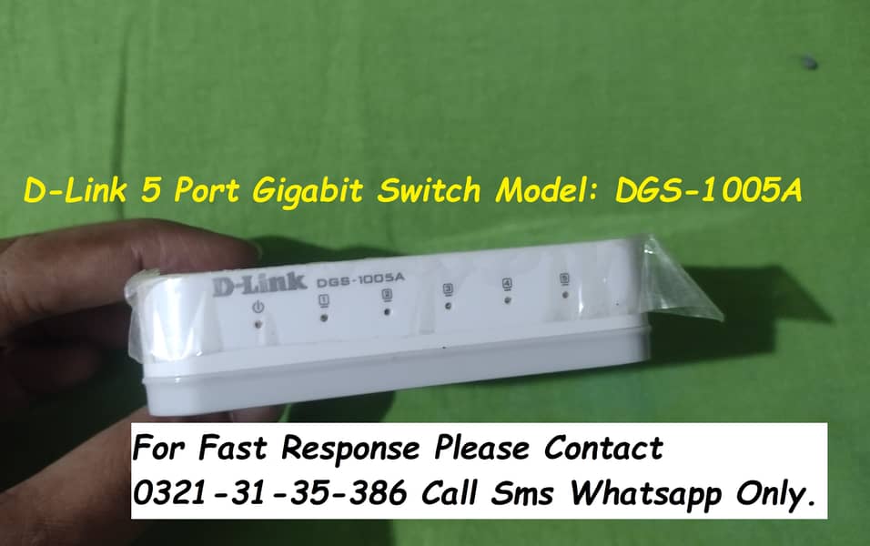 netgear dlink 5 port gigabit switch 6