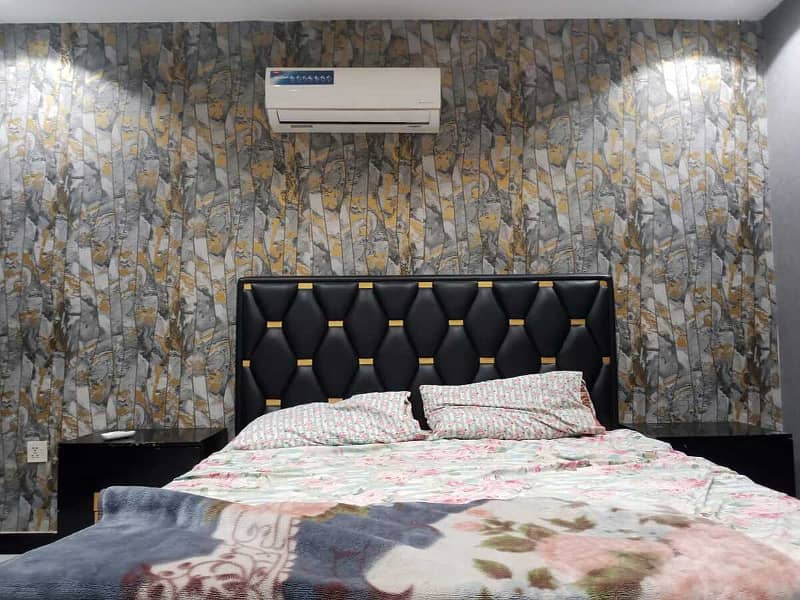 2 Bed Fully Furnished Flat is Available For Rent In Sector D Bahria Town Lahore 1