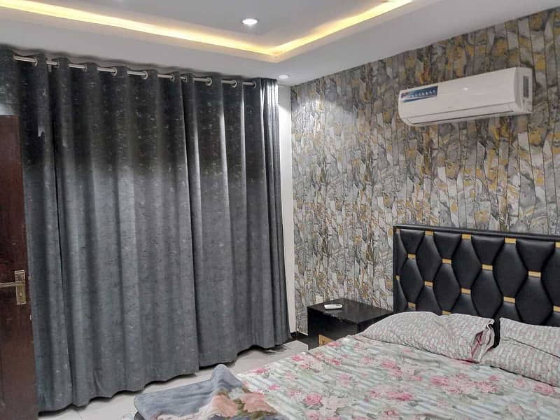 2 Bed Fully Furnished Flat is Available For Rent In Sector D Bahria Town Lahore 2