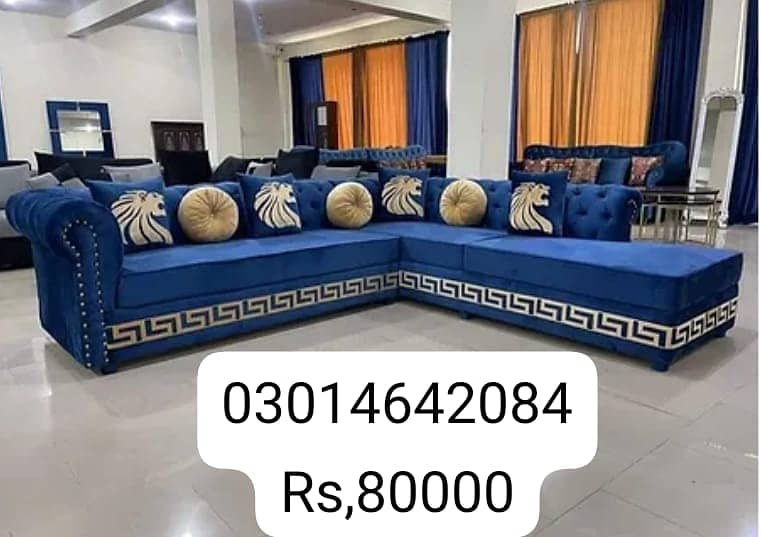 sofa set | L shape sofa | Wooden sofa | Poshish sofa | Luxury sofa 9