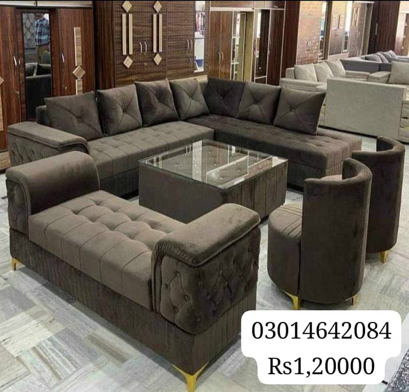 sofa set | L shape sofa | Wooden sofa | Poshish sofa | Luxury sofa 11