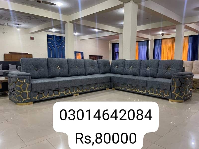 sofa set | L shape sofa | Wooden sofa | Poshish sofa | Luxury sofa 19