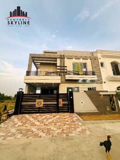 7 Marla Brand New Modern 5 Beds House For Sale at Al-Kabir Town Lahore