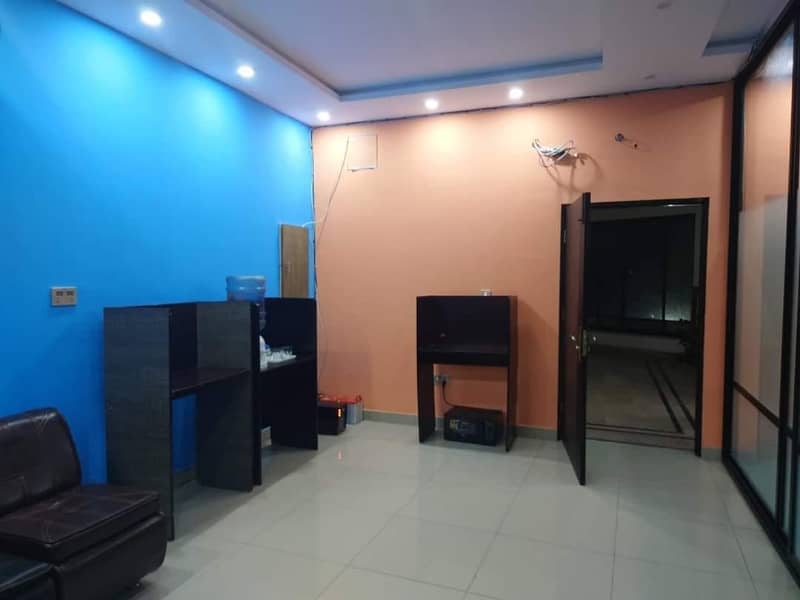 Office Available for Rent First floor 
7Marla 6