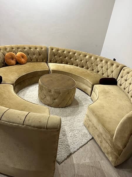 How about this: "Check out this Stunning Antique Designer Sofa Set” 5