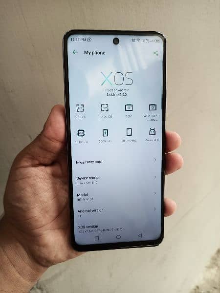 Infinix Note 10 with box 6+128 no open no repair awesome battery time 1