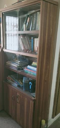 Book Shelf with Cabinet