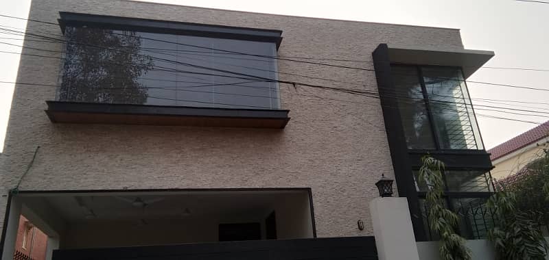 1 kanal brand new double store house for rent in Zaman park Lahore 2