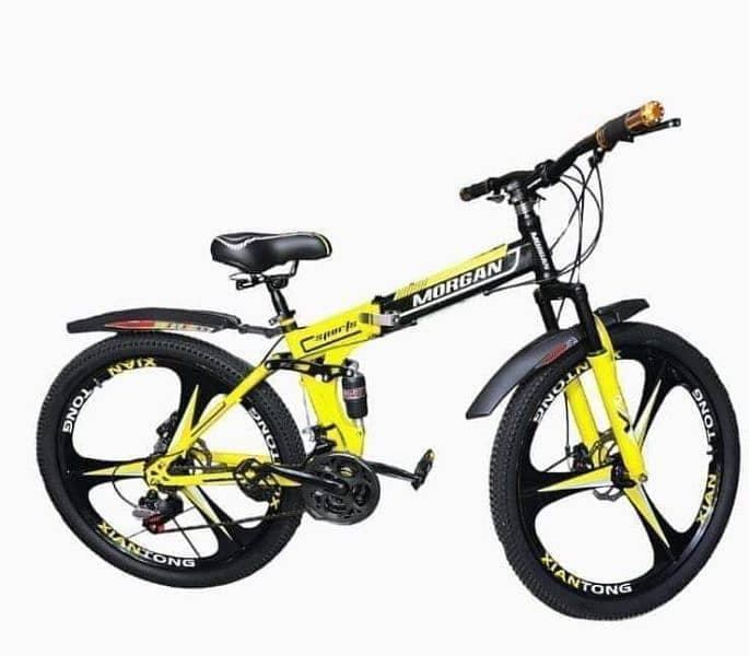 new Foldable MTB box pack bicycle imported brand new 0