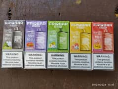 FRIOBAR 7,000 puffs 50mg Disposable Pod Import U. S. A