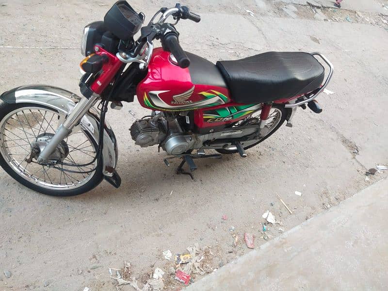 Honda cd 70 2022 rate final model full original condition 03217699114 4