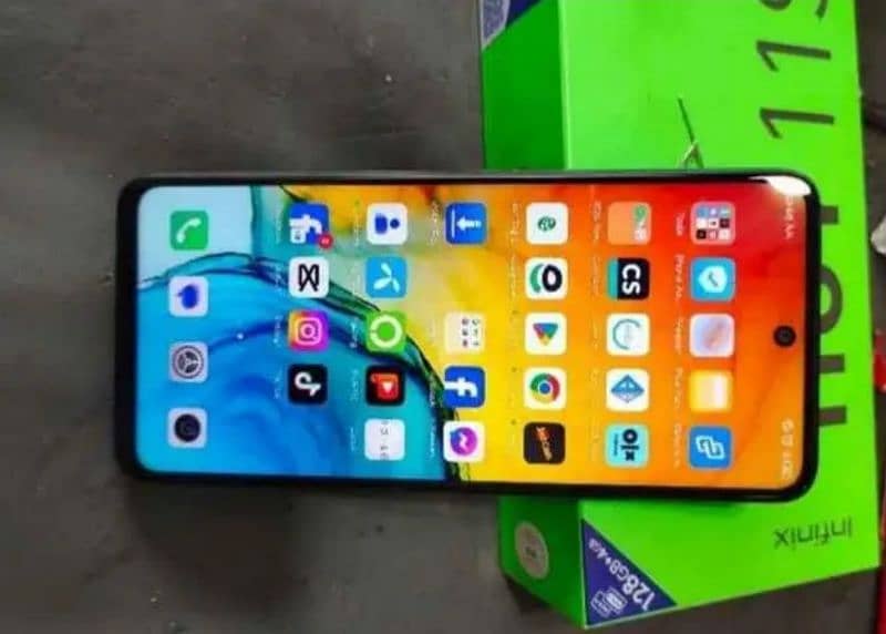 Infinix hot 11s 4+3/128 Full Box 1